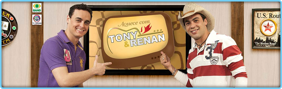 Site Oficial Tony & Renan – WordPress