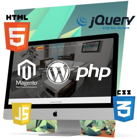 Desenvolvimento web e programação web.
